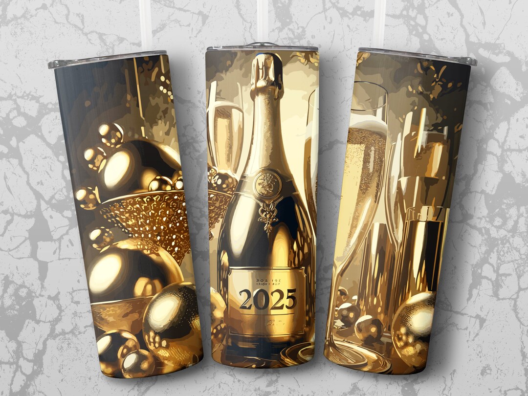 Luxurious Golden Champagne Tumbler 2025 Celebration Glass Sparkling Il 1080xN.5693061312 Gja6