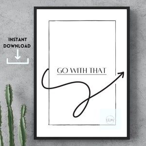 EMDR Therapy | Go With That | Arrow | Office Decor | Free Association Color Page | Counseling | Quote | Mental Health Print | Therapy Print