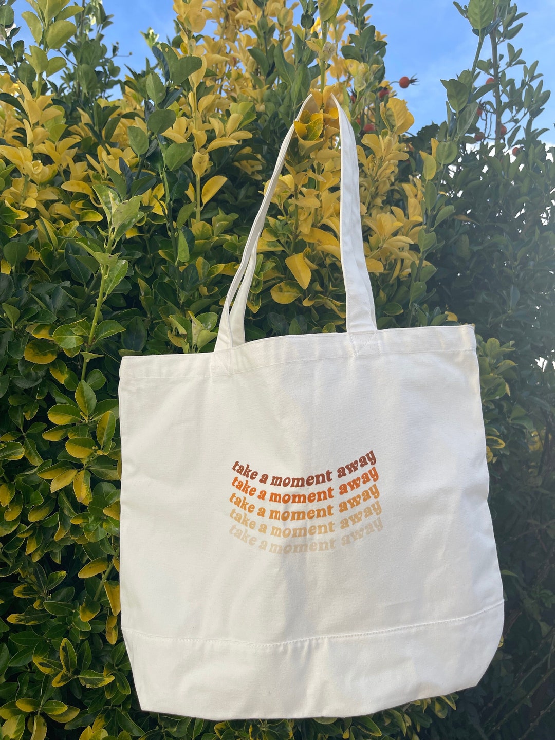 Everyday Tote Bag Large Canvas Tote Bag Cute Canvas Tote Etsy UK