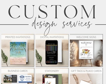 Custom Graphic Design, Custom Digital Design, Personalized Design, Unique Designs Made for You!