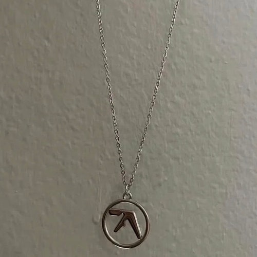 Aphex Twin Circle Necklace Etsy