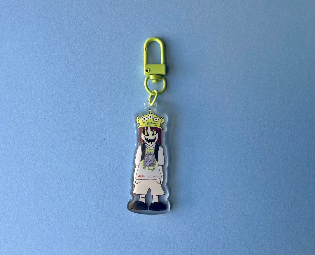 Drain Gang Fuit Gummy Bladee Keychain Etsy
