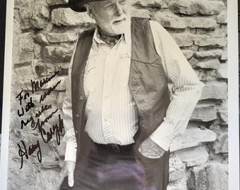 Lot of 3-Harry Carey Jr. Autographed picture-Tex Ritter/Sons of the Pioneers not autographed