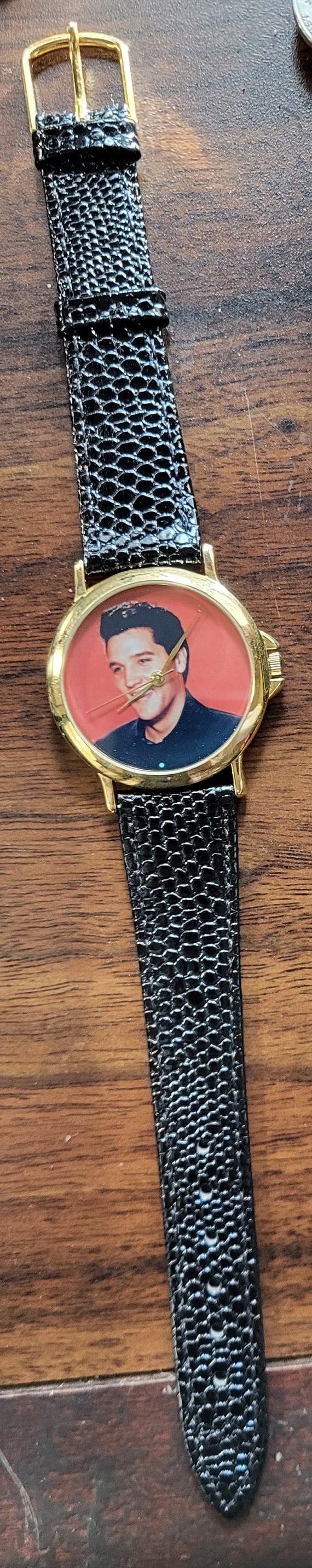 Lot of two Elvis collectables. 1992 Elvis Wrist W… - image 1