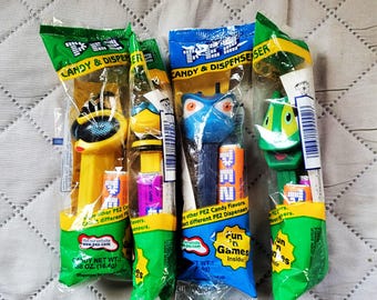 7-Vintage Pez Dispensers-4 It's a Bugs Life & 3 Walt Disney.