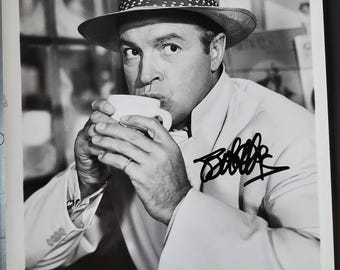 Vintage Bob Hope Autographed 8x10 Lobby Photos. One from the 1951 movie "The Lemon Drop Kid"