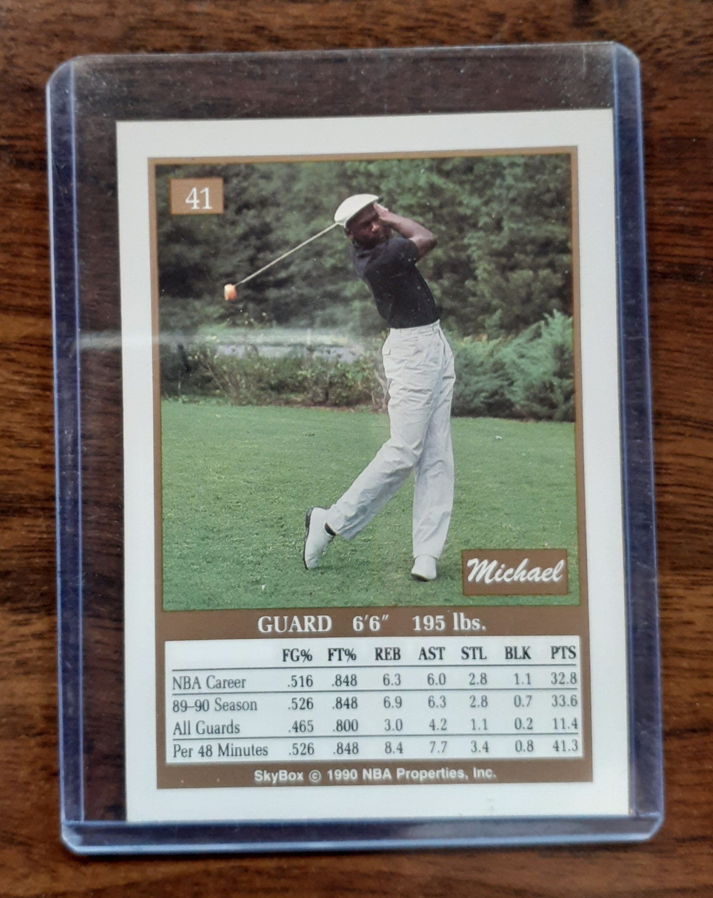 michael jordan skybox card