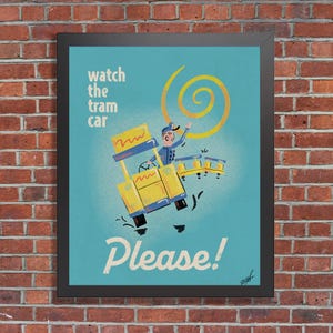 Watch The Tram Car Please Print | Wildwood, NJ Print | Jersey Shore Print