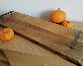 Reclaimed Oak Whisky Barrel Serving board