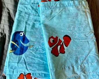 Vintage Disney Finding Nemo curtain panels
