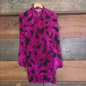 Vintage Silk Diane Von Furstenberg Dress