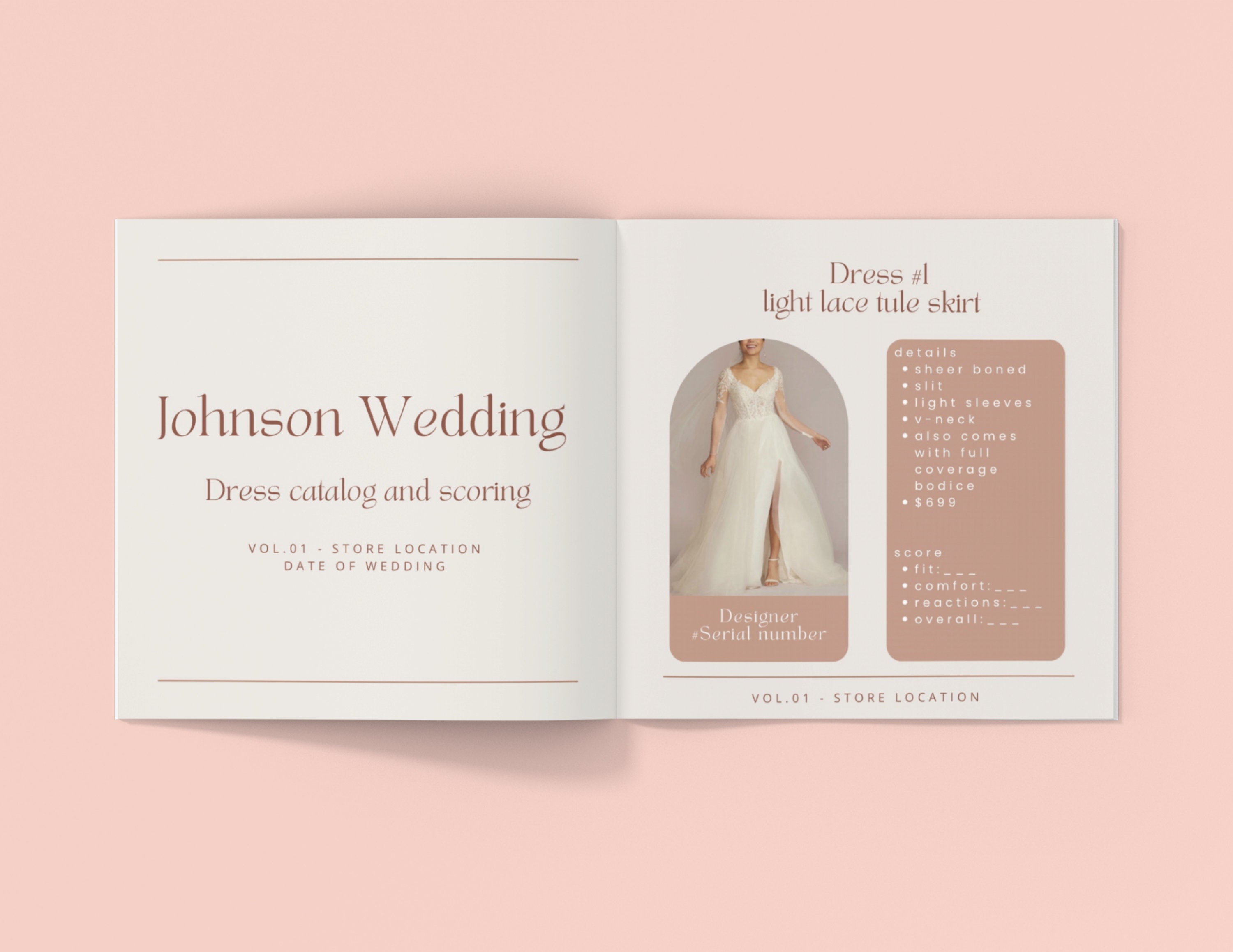 Bridal Dress Tryon Invitation - Etsy