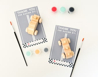 Race Car Party Favor Printable | Kids Car Party Favor | Two Fast Theme Party Favor | Racing Party Printable | Matchbox Theme