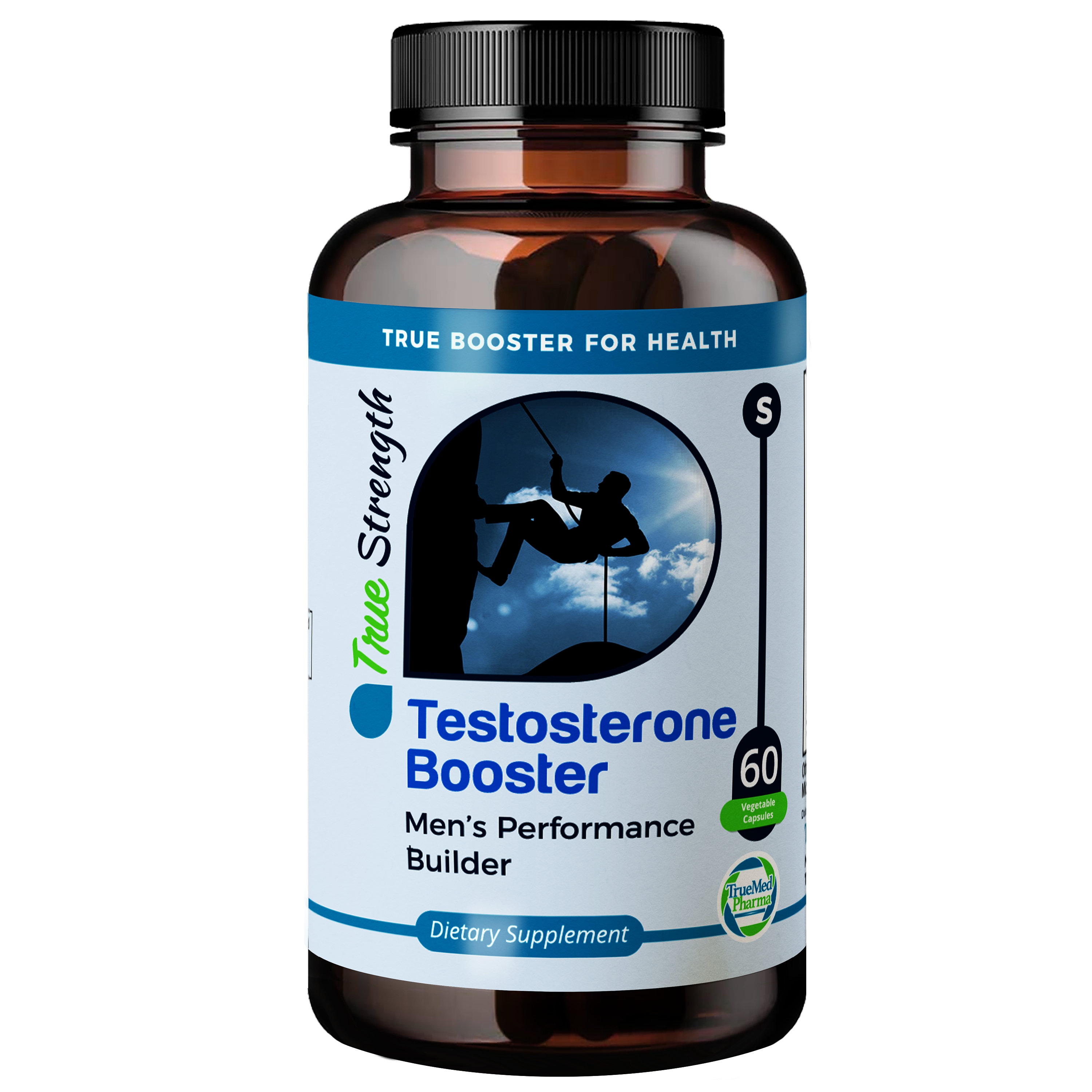 Truemed Testosterone Booster Stinging Nettle Root Extract 60 Capsules