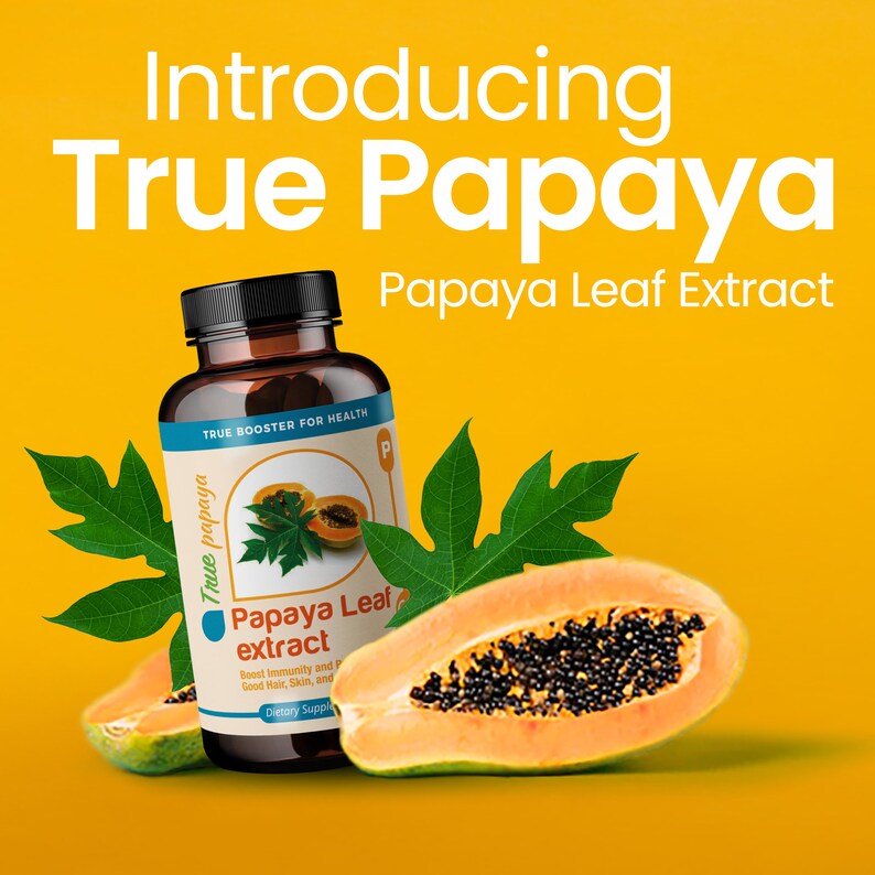Truemed Papaya Leaf Extract Support Boost Immunity and Promote Good