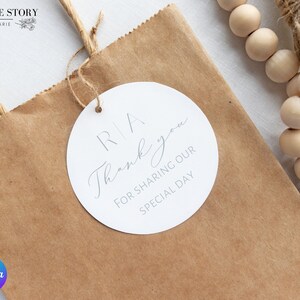 Dusty Blue Gift Tags | Favor Tags | Favor Tags Printable | Favor Tags Wedding | Dusty Blue Wedding Decor | Wedding Favor Tags