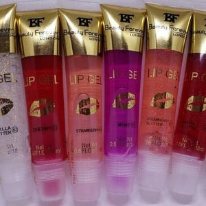 Beauty Forever Lipgloss Reisegröße. Beauty Lipgloss Gel Geschenk Geburtstag Schule Make-up Frau