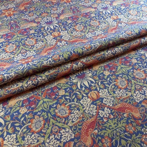 Tapestry Designer Heavyweight Luxury Fabric William Morris Strawberry Thief Upholstery Furnishing Craft Cushion Curtain Fabric By The Metre