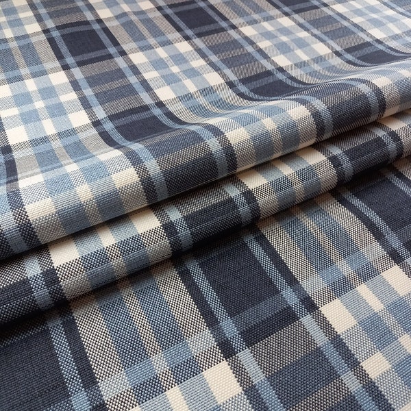 Tartan Highland Check Upholstery Plaid Fabric Material Craft Curtain Upholstery Sofa Chair Furnishing Fabric By The Metre