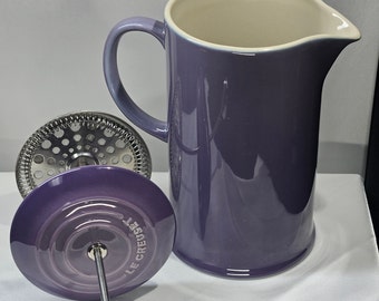 Le Creuset Ultra Violet French Press ( NOUVEAU ) De la salle d'exposition à votre porte !