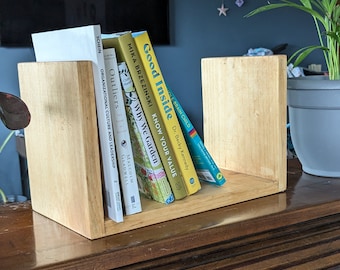 Desktop Bookcase Mini Library Bookend Office Desk Book Organizer Small Kids Library Storage Small Book Holder Decor Bookend Shelf  Display