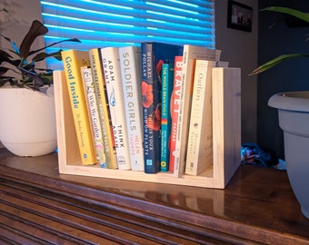Desktop Bookcase Mini Bookend Library Office Desk Book Organizer Small Kids Library Storage Small Book Holder Decor Bookend Shelf  Display