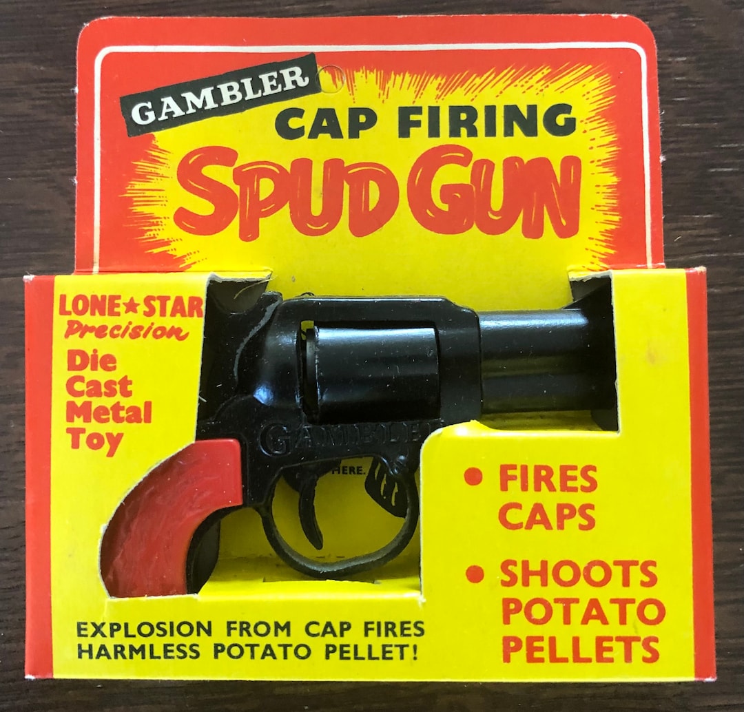 Gambler Cap Firing Spud Gun Etsy