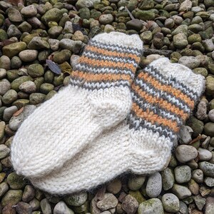 Hand-Knit Woolen Socks | Unique Handmade Socks | Colorful Knitted Socks | Cozy Wool Socks | All Sizes