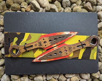 Wooden Toy Knife Wraith Heirloom Replica: Gamer Collectible