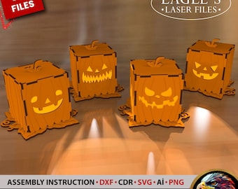 fichiers d'halloween découpés au laser