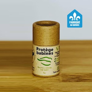 Naturligt läppbalsam - Mint & Balsamgran - Läppskydd