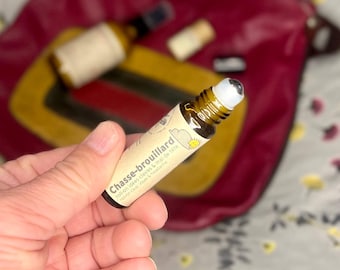 Fog Clearer • Wellness Roll-on 10 ml • Clear Thinking & Headache Relief • 100% natural and vegan • Made in Quebec • Sauvage-s