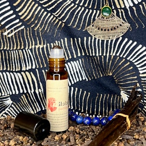 Parfum naturel roll-on | Patchouli vanille épicé | Natural perfume oil | Vegan botanical fragrance