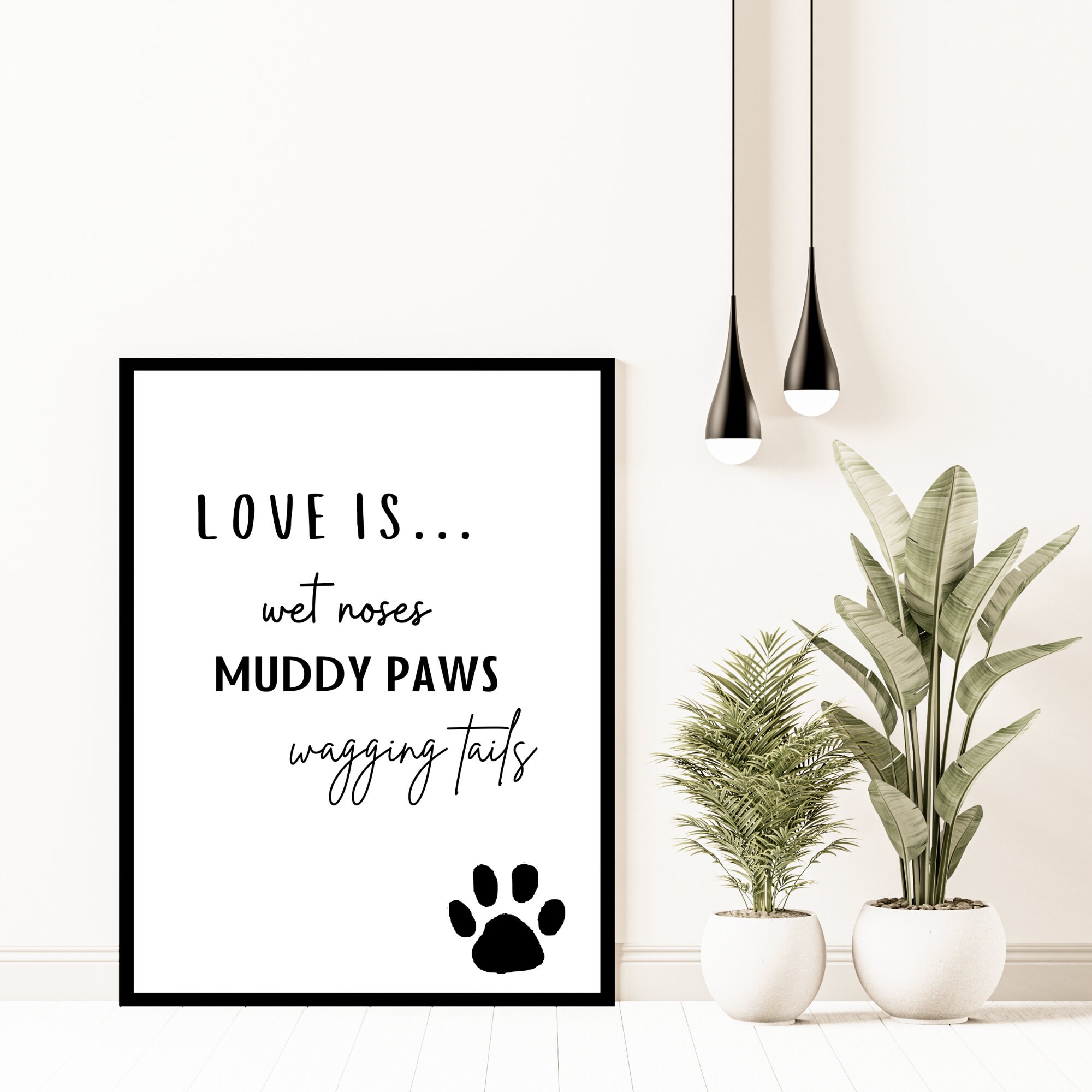 PRINTABLE Dog Print Dog Quote Print Dog Lover Gift - Etsy