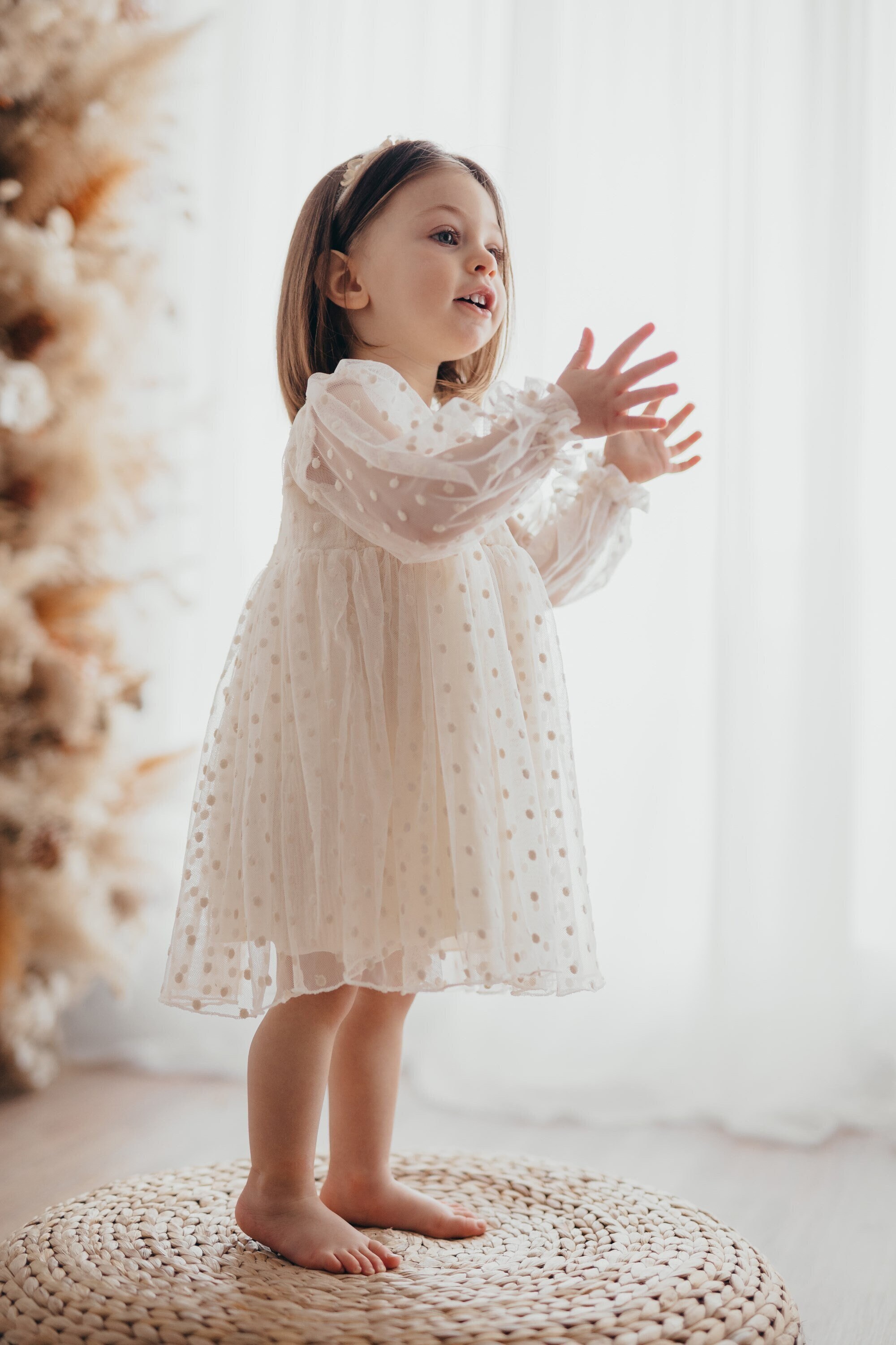 Mercedes Girls Boho Dress | Tulle & Muslin Vintage Dresses