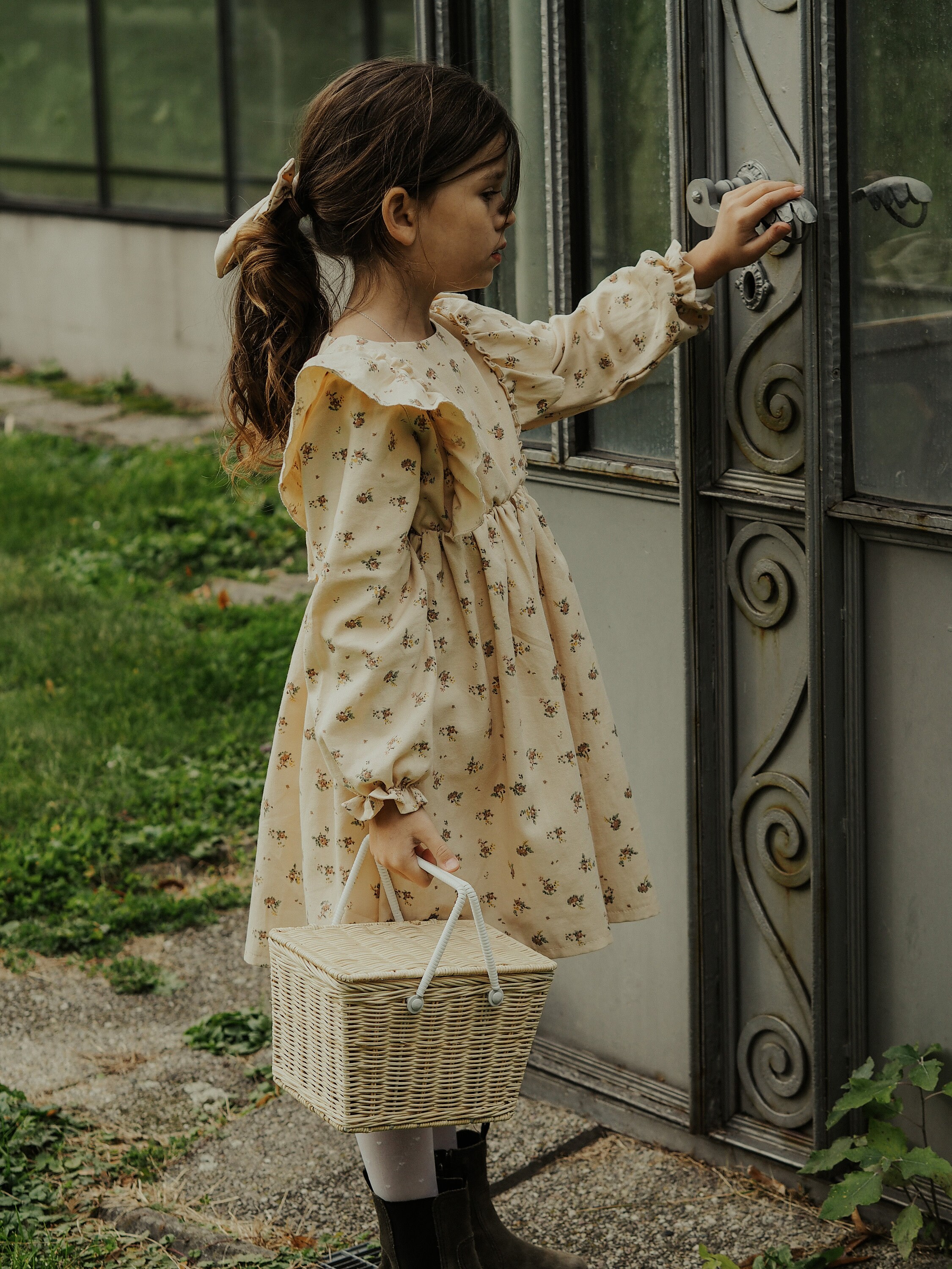 【超目玉】 | Dress Boho Girls Laura Cotton for Dresses Vintage Flowers Girls