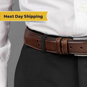 Cinturón de vestir personalizable, cinturón de cuero de grano completo para bodas y aniversarios, regalo romántico para novio, regalo del día del padre para esposo