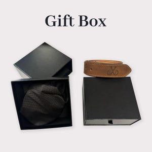 Customizable Belt for Him Fun Gift Idea, Leather Belt for Anniversary, Unique Boyfriend Gift, Fathers Day Gift for Husband, Engrave Text immagine 11