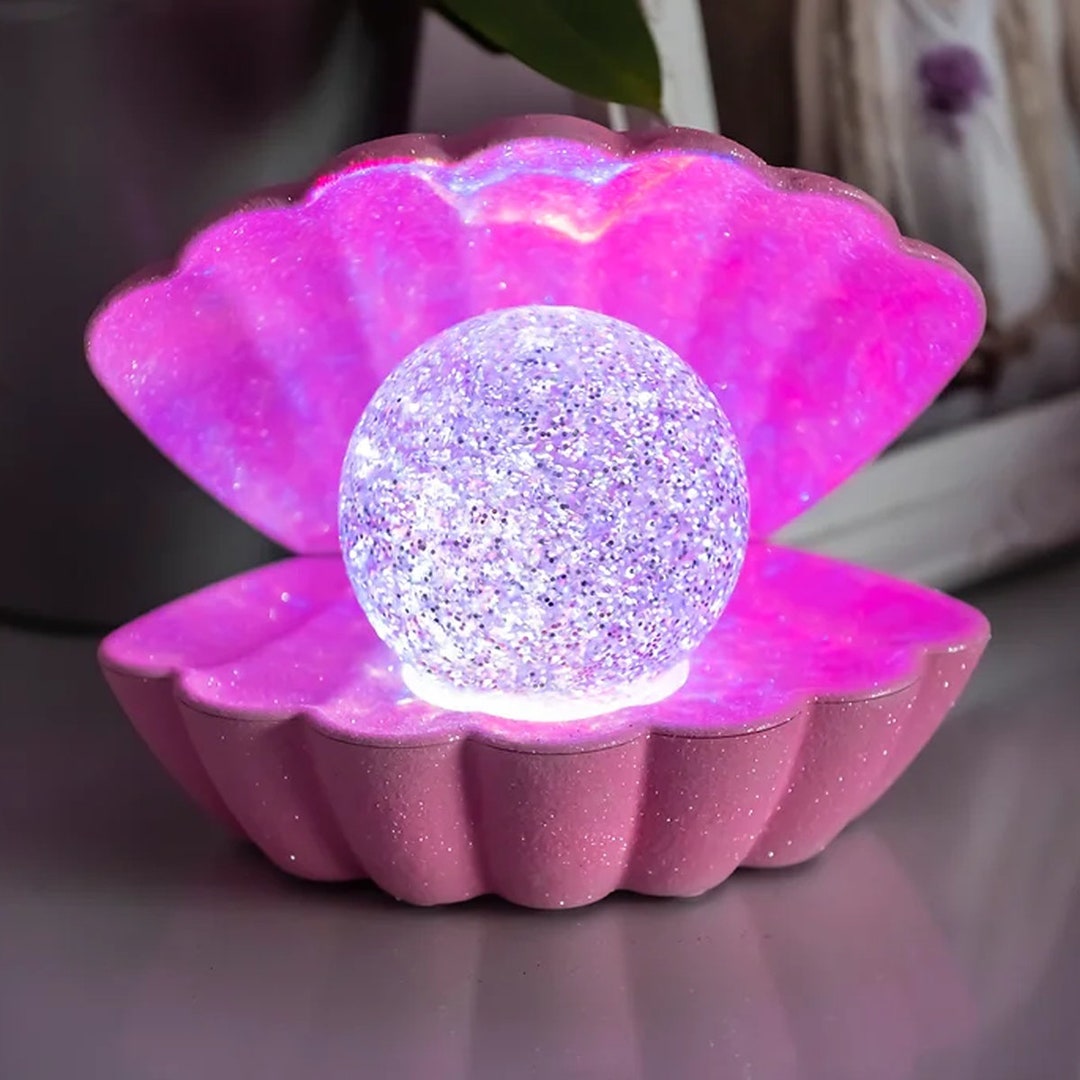 Colour Changing Sea Shell LED Lamp Clam With Changing Colours LED Light