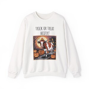 Trick or Treat Longhorn Heifer Blend™ Crewneck Sweatshirt