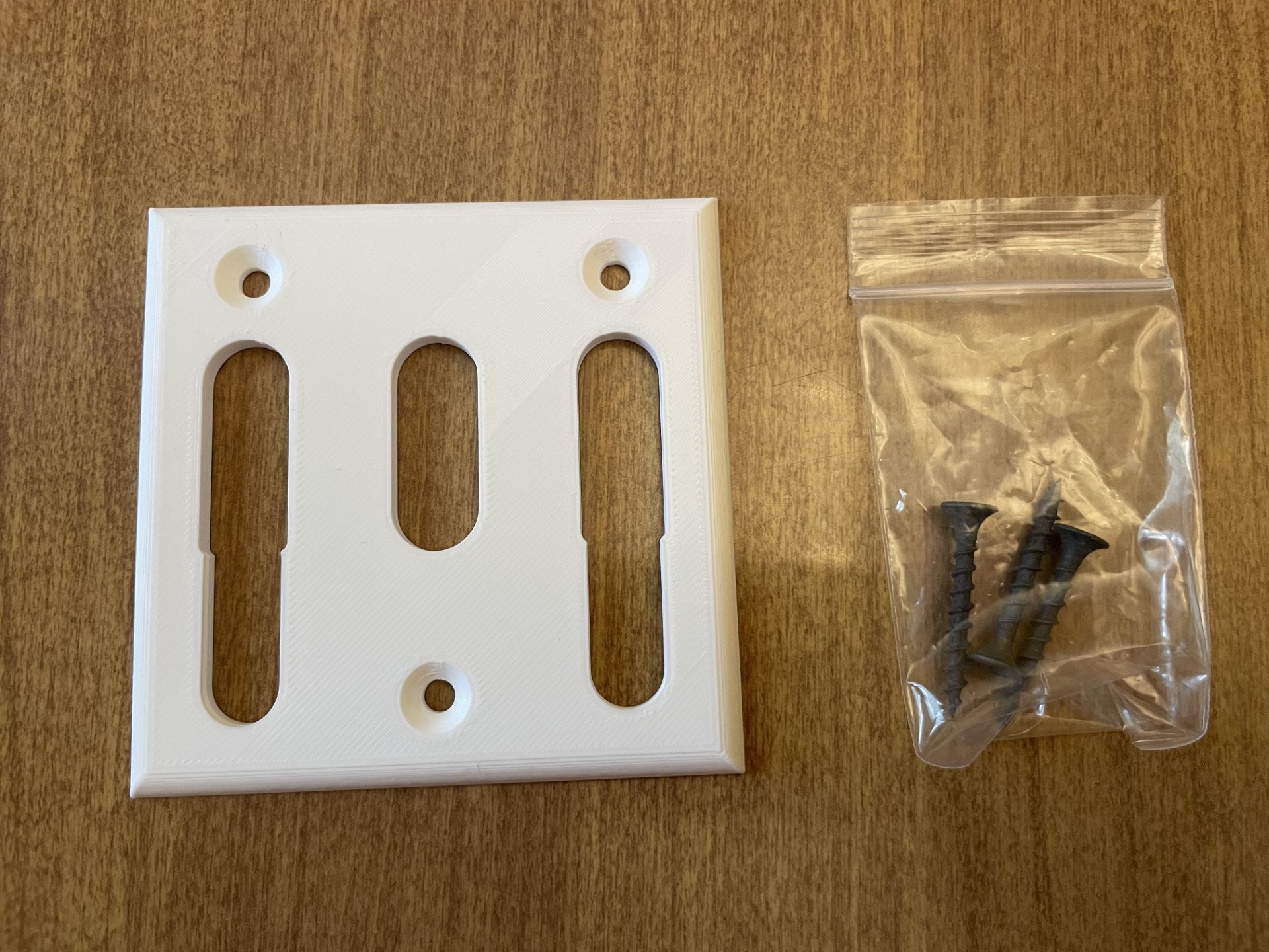 Ring Alarm Keypad Wall Mounting Plate large or Small 3D Printed