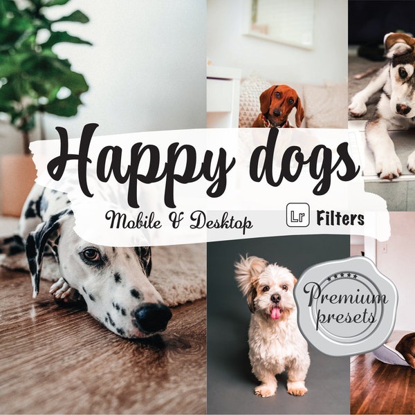 10 Dog presets Lightroom pet filters instagram puppy presets VSCO for mobile lightroom desktop preset dogs filter for pinterest