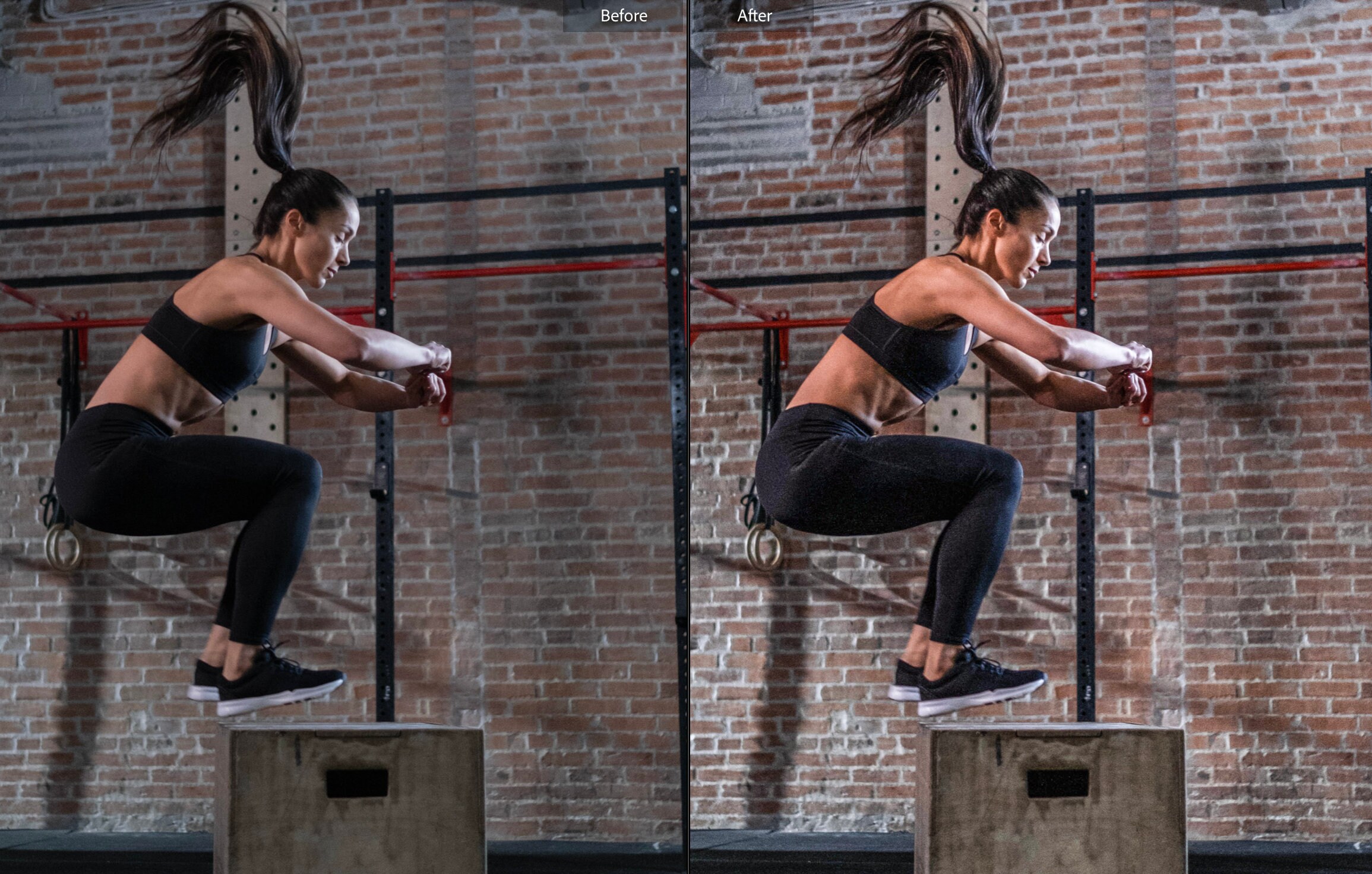 10 Workout Presets Lightroom Gym Filters Instagram Fitness Presets VSCO