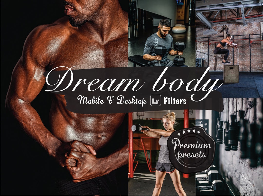 10 Workout Presets Lightroom Gym Filters Instagram Fitness Presets VSCO