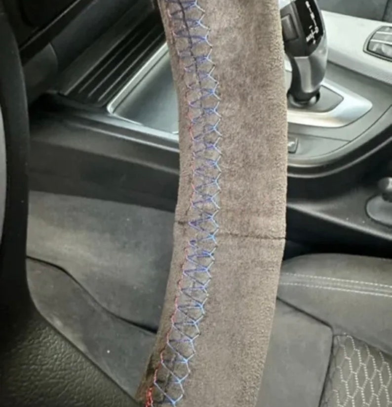 BMW M Sport Alcantara Steering Wheel Cover DIY Self Stitch Etsy UK