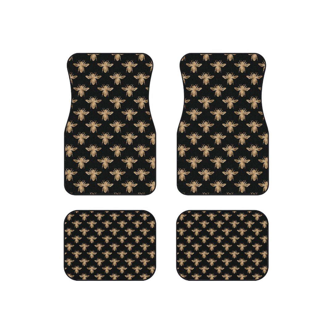 Bumblebee Pattern Car Floor Mat - Premium Quality, Non-slip - Protect ...