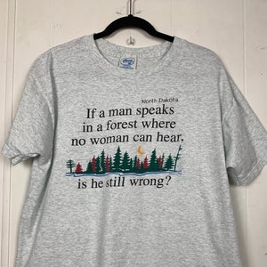 Funny Quote Souvenir T-shirt North Dakota image 1