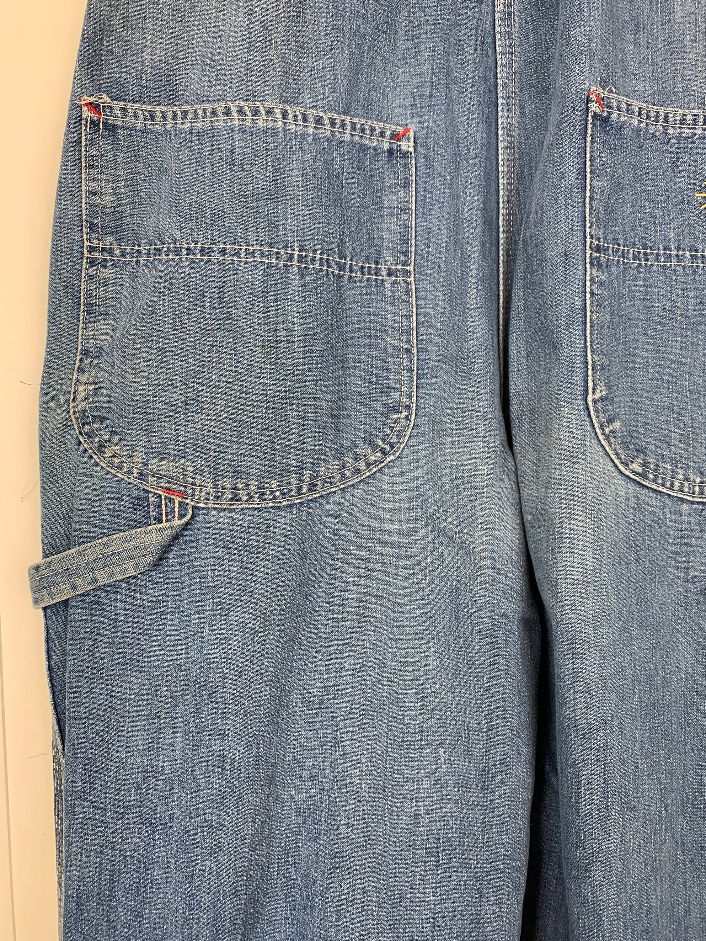 パンツ 1970s BIGMAC Square Bak overalls big Mac Square Bak Overalls | eBay