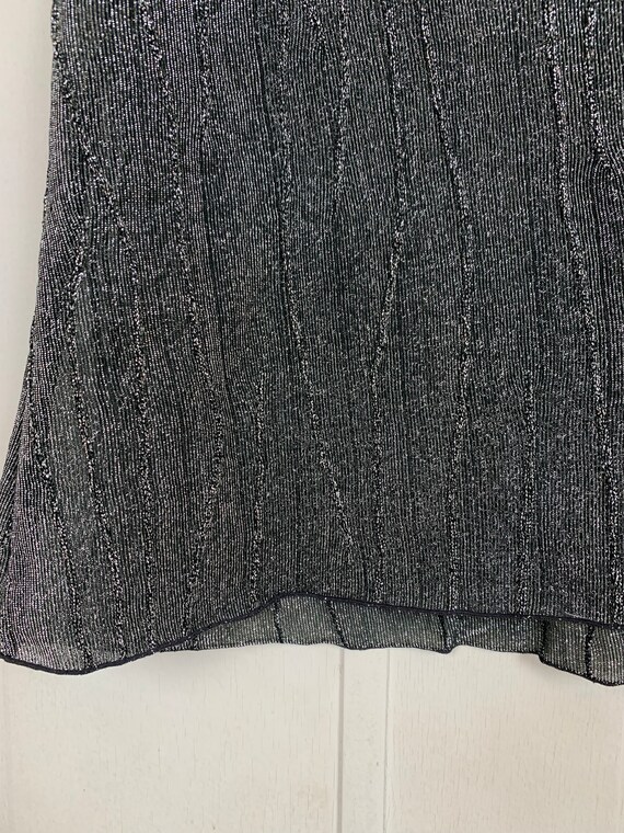 Norton Mc Naughton Silver Metallic Tank Top View 5