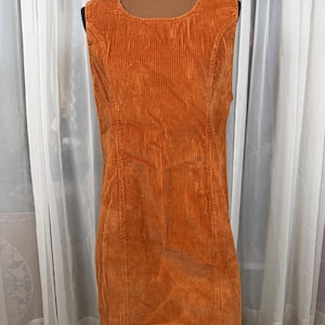 Orange Corduroy Dress - Etsy Orange Corduroy Dress - Etsy